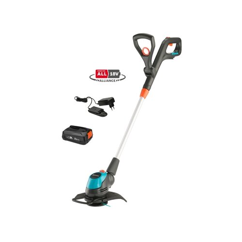 GARDENA Rasentrimmer EasyCut 23/18V P4A mit Akkupack