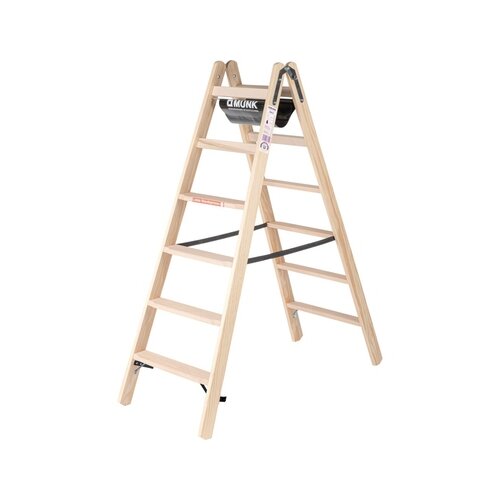 MUNK Stehleiter max. Arbeitshöhe 3,1 m