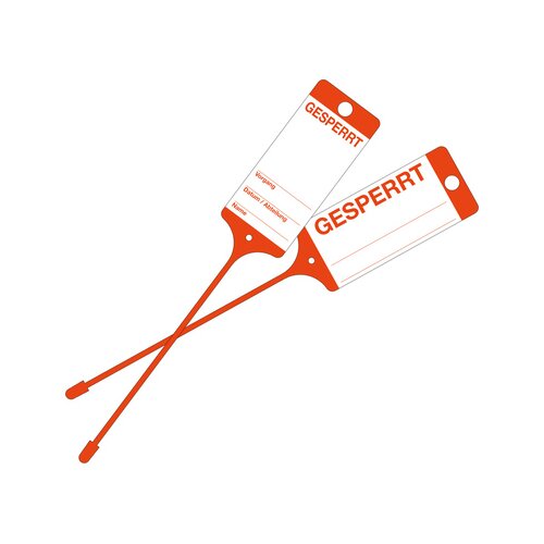 EICHNER Stückwarenanhänger Gesperrt