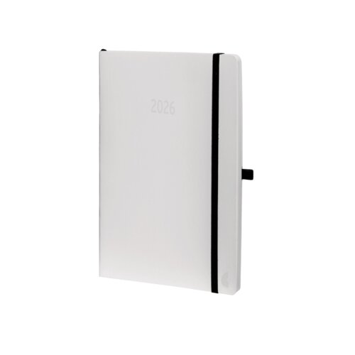 Chronoplan Buchkalender White Edition 2026