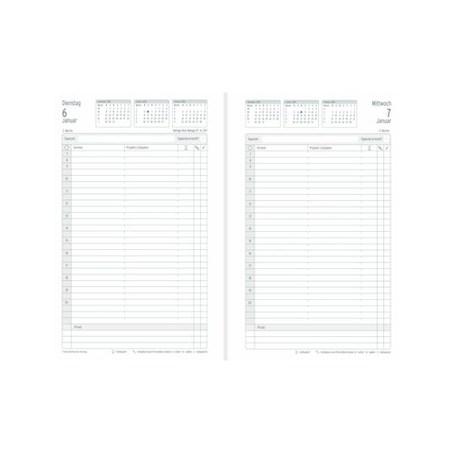 Chronoplan Buchkalender Business Edition 2026