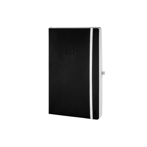 Chronoplan Buchkalender Black Edition 2026