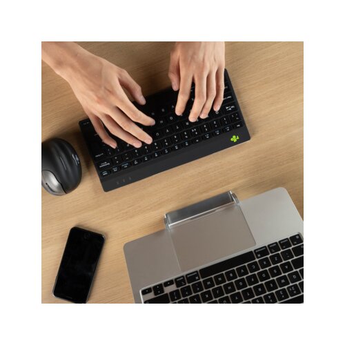 R-Go Tools Tastatur Compact Break ergonomisch