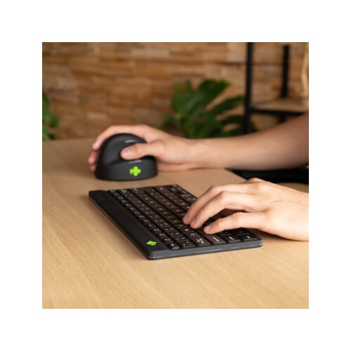R-Go Tools Tastatur Compact Break ergonomisch