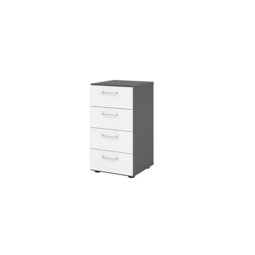 Hammerbacher Schubladenschrank V9 Advanced weiß