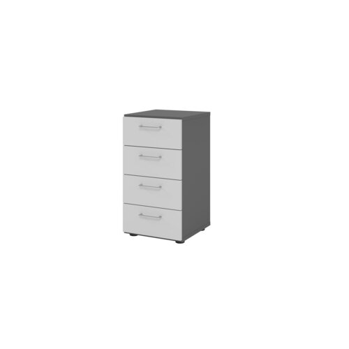 Hammerbacher Schubladenschrank V9 Advanced grau