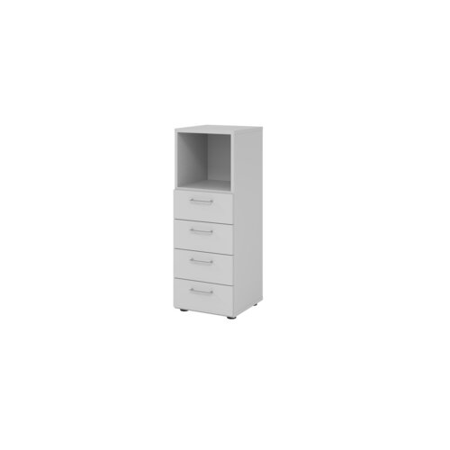 Hammerbacher Regalschrank V9 Advanced grau