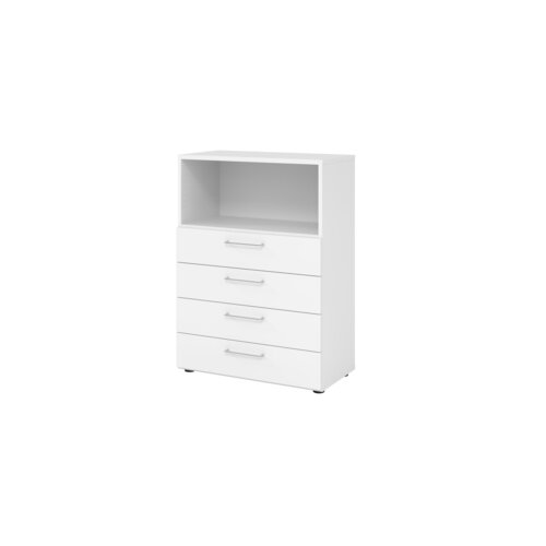 Hammerbacher Regalschrank V9 Advanced weiß