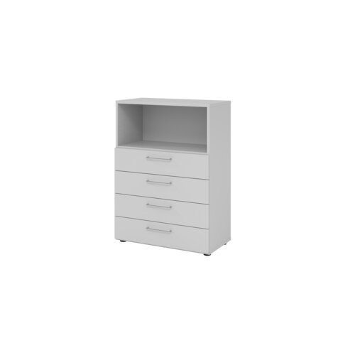 Hammerbacher Regalschrank V9 Advanced grau