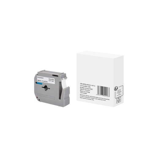 Schriftbandkassette Kompatibel mit Brother M-K231