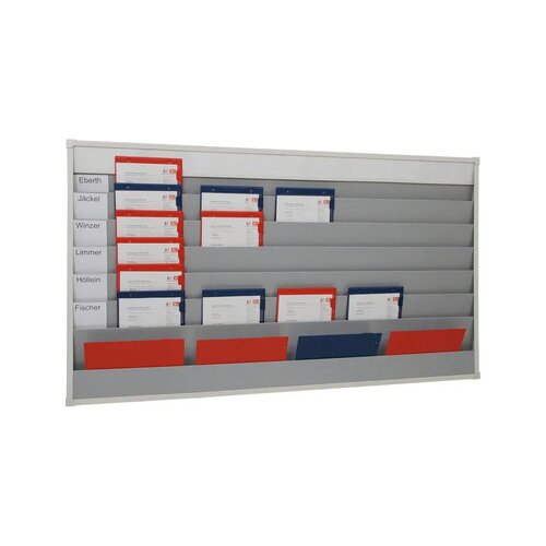 EICHNER Kartentafel Werkstattbereich 158 x 90 x 7,6 cm (B x H x T)
