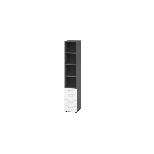 Hammerbacher Regalschrank V9 Advanced graphit