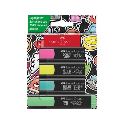 Faber-Castell Textmarker Textliner 46 Graffiti 4 St./Pack.