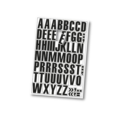 EICHNER Magnetziffern & -Buchstaben Buchstaben: A-Z