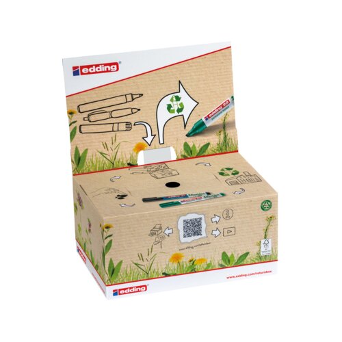 edding Sammelbehälter Recycling Rücknahmebox
