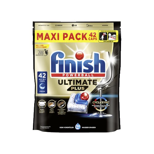 FINISH Spülmaschinentabs Ultimate Plus Fresh