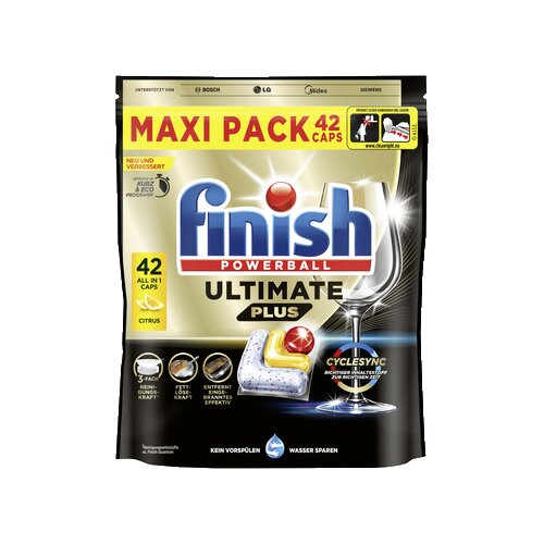 FINISH Spülmaschinentabs Ultimate Plus Citrus