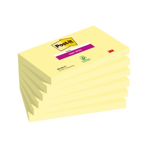 Post-it® Haftnotiz Super Sticky Notes