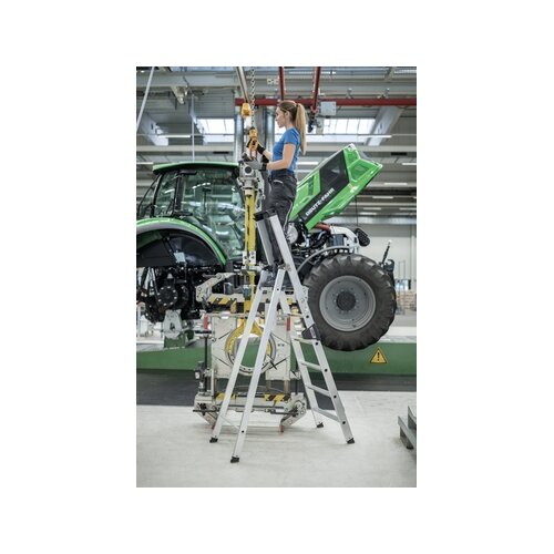 MUNK Stehleiter max. Arbeitshöhe 3,4 m