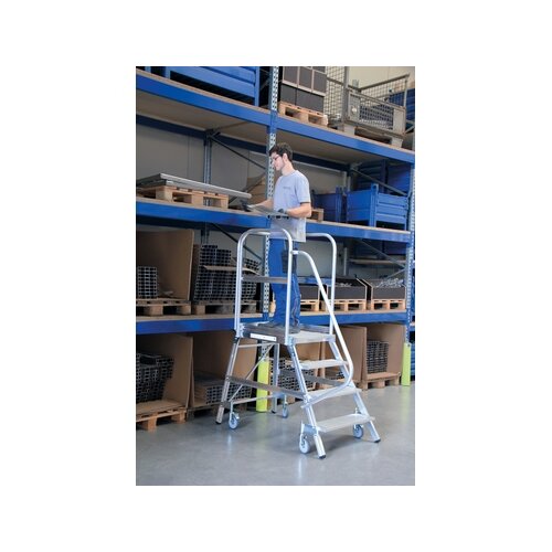 MUNK Podestleiter max. Arbeitshöhe 3 m