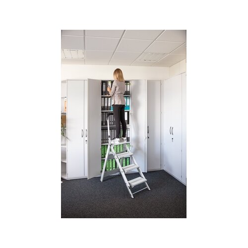 MUNK Trittleiter max. Arbeitshöhe 2,9 m