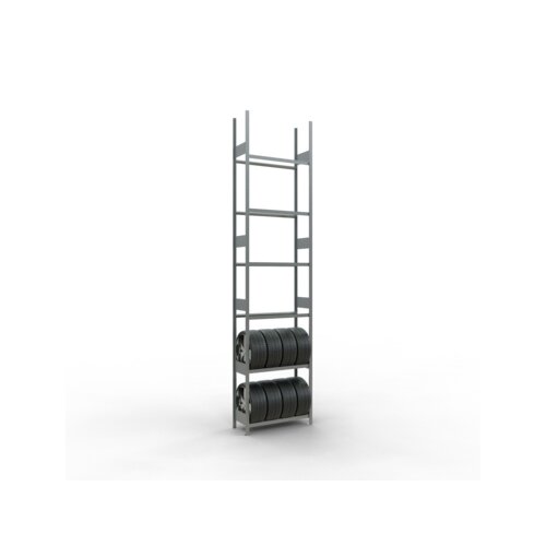 SCHULTE Reifenregal 6 Fachböden