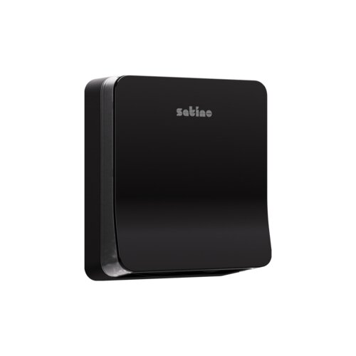 Satino by WEPA Handtuchspender Interfold S schwarz