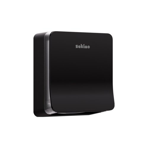 Satino by WEPA Handtuchspender S schwarz