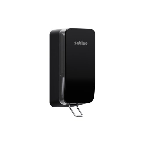 Satino by WEPA Seifenspender Clean&Care schwarz