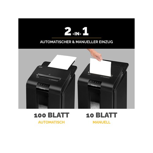 Fellowes® Aktenvernichter AutoMax™ 100M