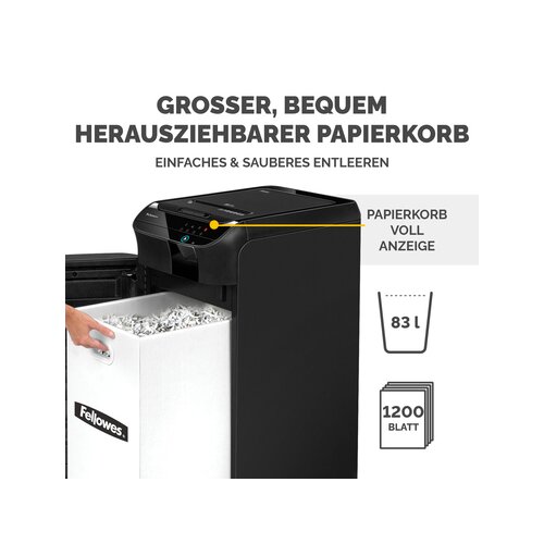 Fellowes® Aktenvernichter AutoMax™ 550C