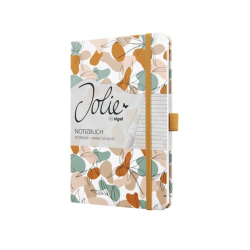 SIGEL Notizbuch Jolie Summer Linear Leaves