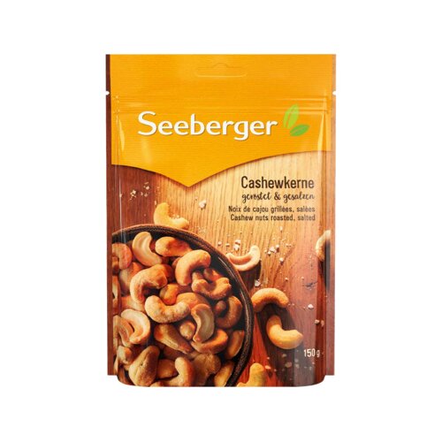SEEBERGER Cashewkerne geröstet/gesalzen