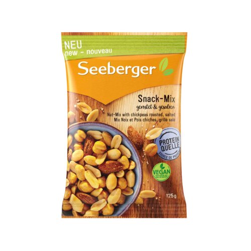 SEEBERGER Nussmischung Snack-Mix geröstet & gesalzen