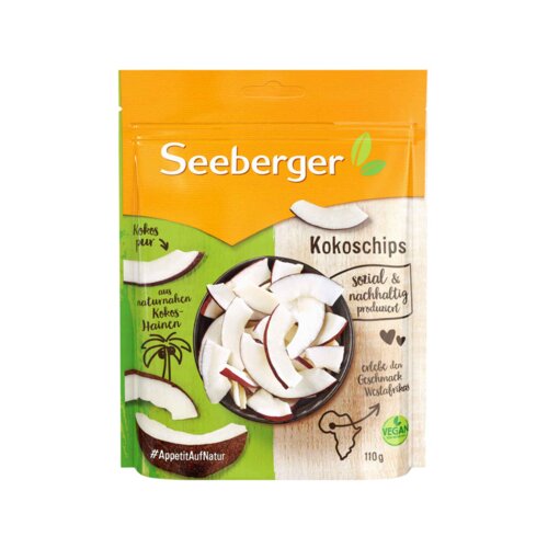 SEEBERGER Trockenobst Kokoschips
