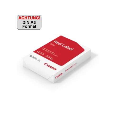 Canon Kopierpapier Red Label Zero DIN A3