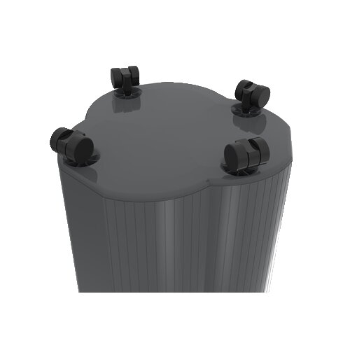 Exacompta Abfalleimer Tri Bin ECOBlack