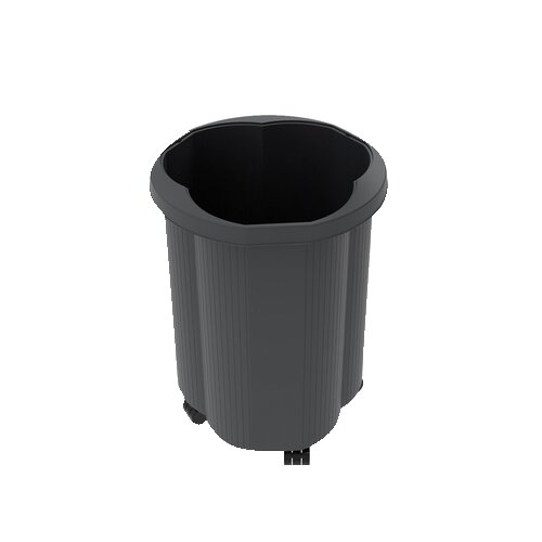 Exacompta Abfalleimer Tri Bin ECOBlack