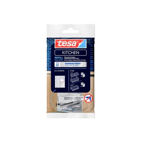 tesa® Klebepad Powerstrips® KITCHEN Refill