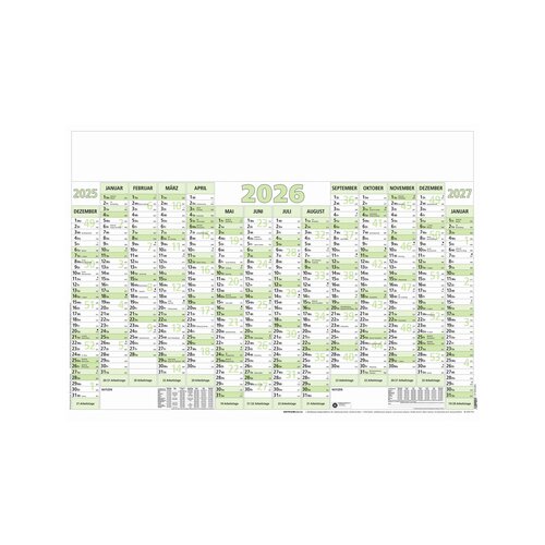 ZETTLER Plakatkalender Natura 2026
