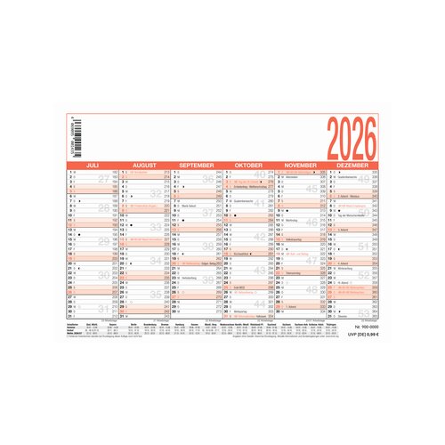 ZETTLER Tafelkalender 900 2026