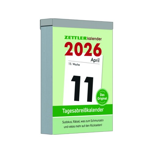 ZETTLER Abreißkalender 2026