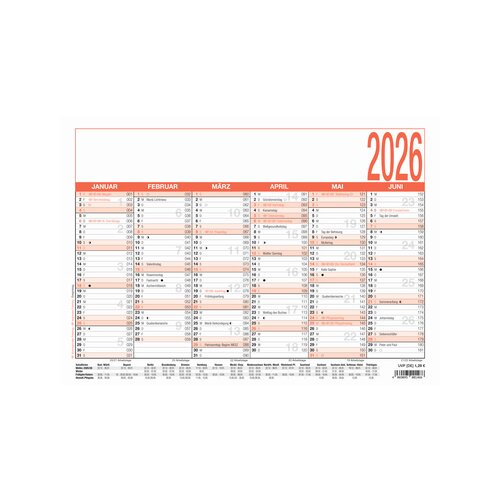 ZETTLER Tafelkalender 907 2026