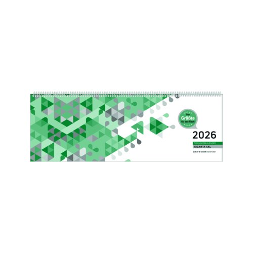 ZETTLER Querkalender Giganta 2026