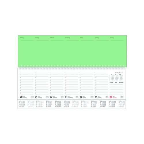 ZETTLER Querkalender 2026