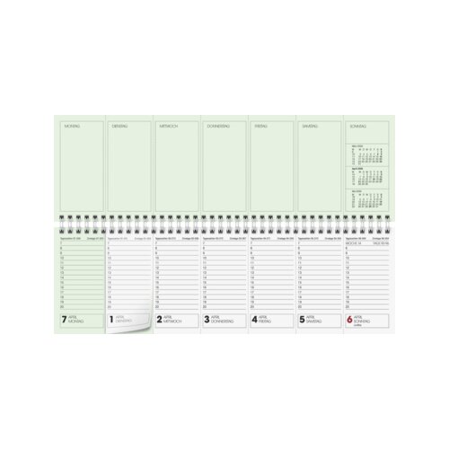 Glocken Querkalender 2026