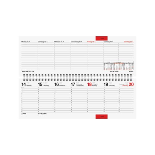rido/idé Querkalender septant 2026