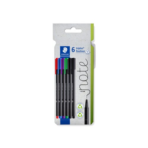 STAEDTLER® Fineliner triplus® 334 6 St./Pack.