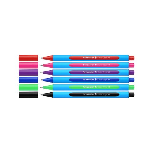 Schneider Kugelschreiber Slider Edge 6 St./Pack.