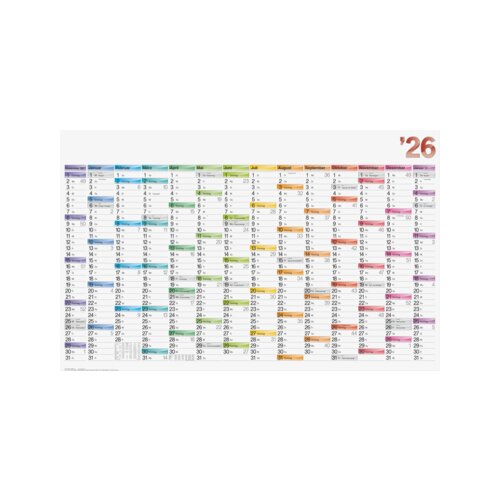 BRUNNEN Plakatkalender 2026